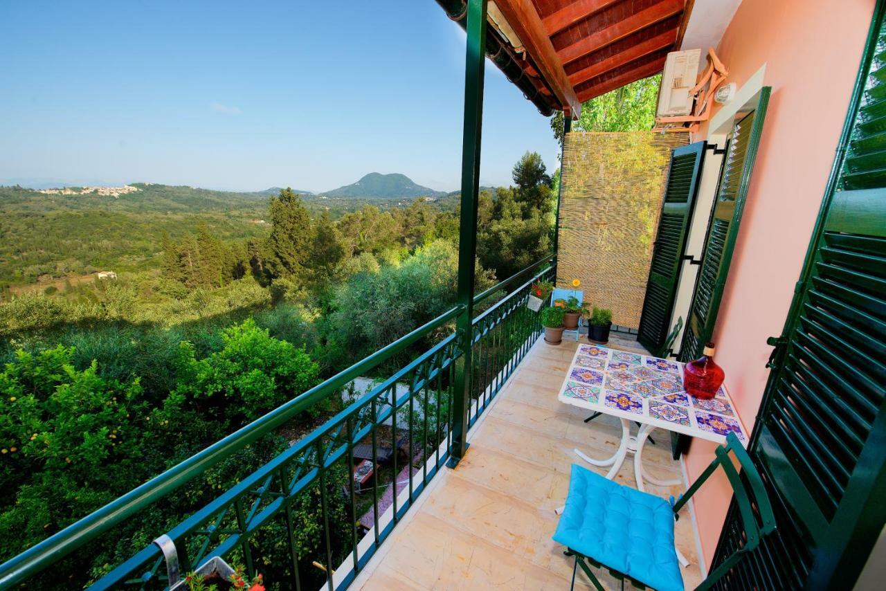 Aurora Apartment Corfu Pelekas Extérieur photo